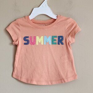 Falls Creek "Summer" Shirt Size 12 Months